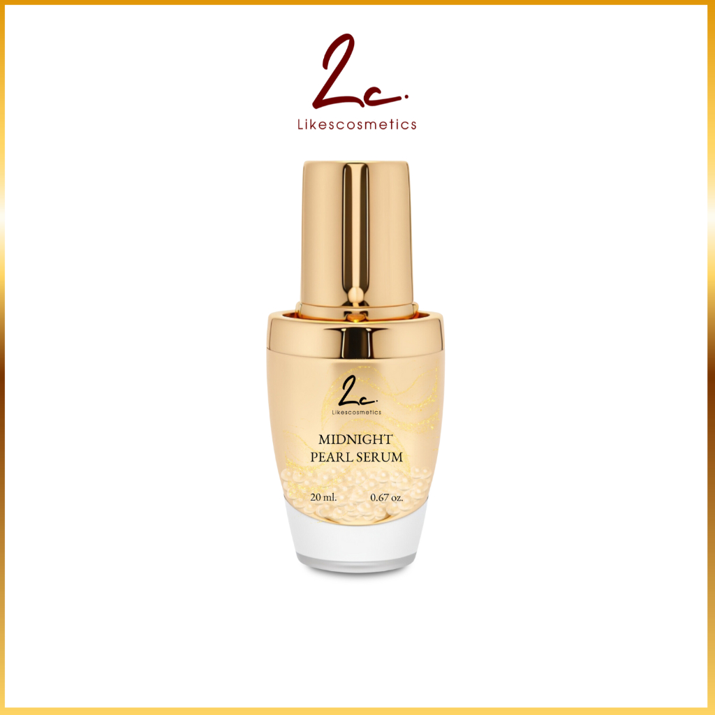 ไลก์ส คอสเมติก Midnight Pearl Serum เซรั่มไข่มุก ผิวหน้าเรียบเนียน กระชับ เต่งตึง แลดูอ่อนเยาว์