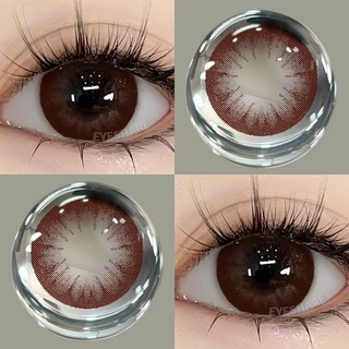 (COD) LensFine ถั่วดำน้อยน่ารัก คอนแทคเลนส์สีเกาหลี เลนส์นิ่ม ใส่ง่าย DIA: 14.5mm ใช้ได้ 1 ปี