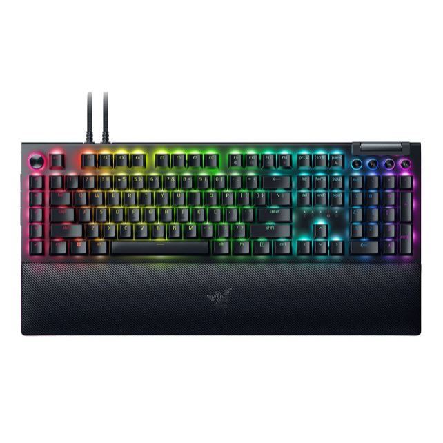 KEYBOARD (คีย์บอร์ด) RAZER BLACKWIDOW V4 PRO (RAZER GREEN SWITCH) (RAZER CHROMA RGB) (EN)