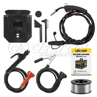 DELTON ตู้เชื่อมไฟฟ้า 3 ระบบ X-SERIES รุ่น MIG/MMA/TIG-990 พร้อมระบบ FLUX CORED, MIG, TIG LIFT และ MMA อุปกรณ์ครบชุด