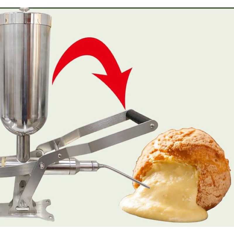 อุปกรณ์อบขนมด้วยตนเอง เครื่องเติมแกนเค้ก บิสกิต แยม ครีม แซนวิช เครื่องมือทำขนม