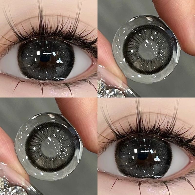 ซื้อ MIDROO 【COD】[-0.00~-8.00] MIDROO คอนแทคเลนส์ 🖤Thai Tea Grey/ Blackกรองแสงขนาดมินิ-14.5mm