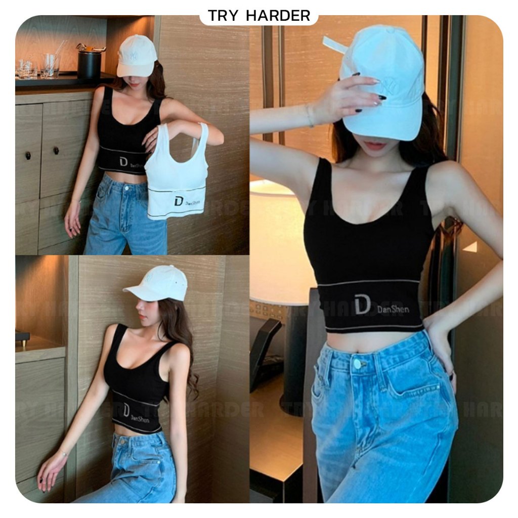 Sport Bra เสื้อชั้นในไร้โครง ม้วนได้ ใส่ออกกำลังกายได้ เสริมฟองน้ำ ช่วยโอบรัดกระชับหน้าอก ได้ทรงสวย
