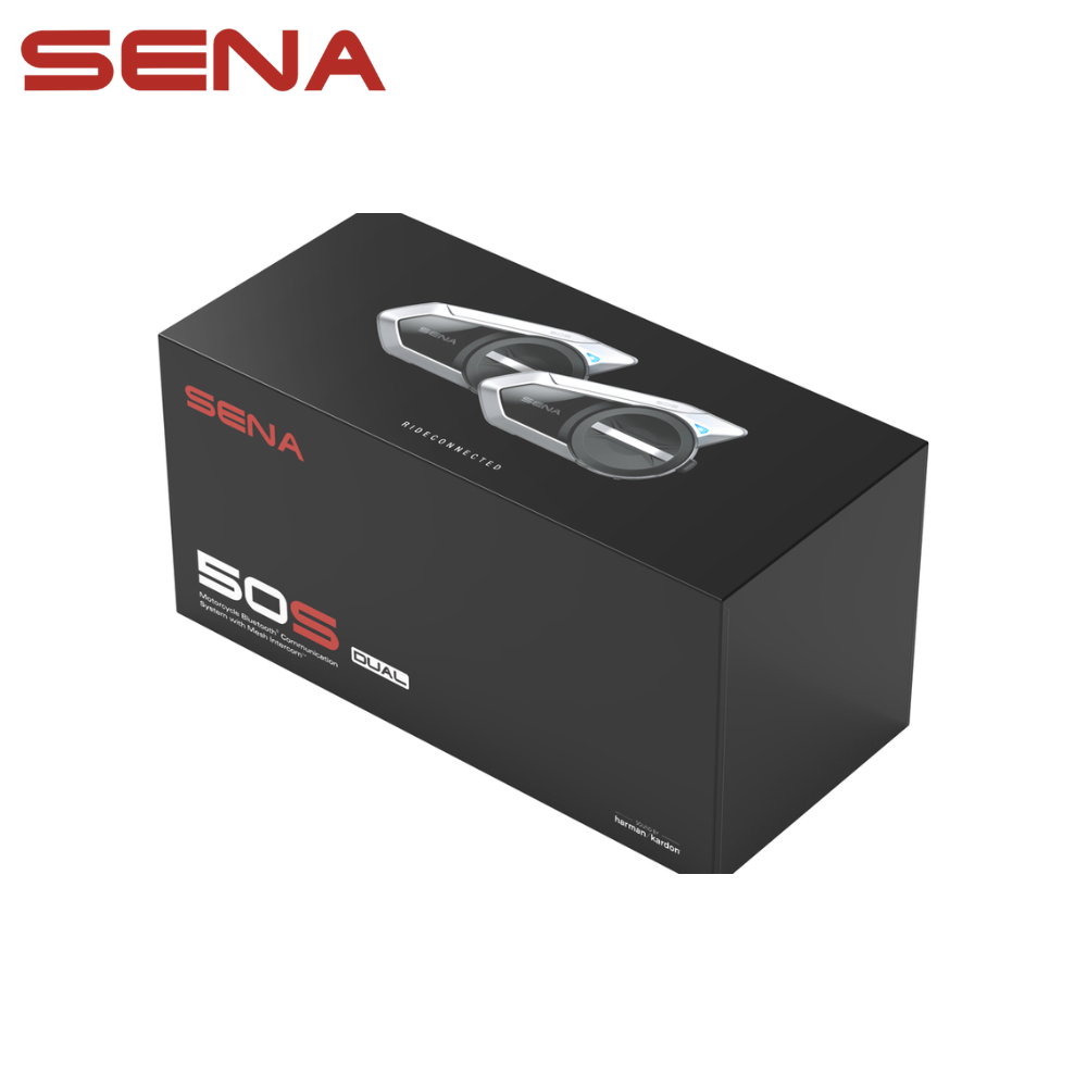 SENA 50S SOUND BY HARMAN KARDON หูฟังบลูทูธติดหมวกกันน็อค ประกัน 3 ปี ผ่อน 0% 10 เดือน