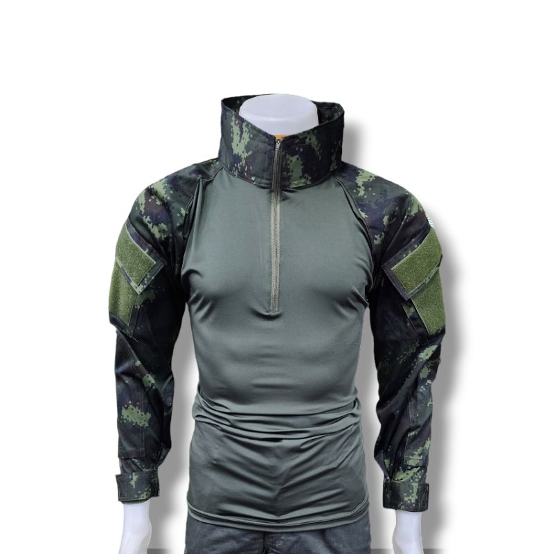 เสื้อคอมแบทเชิต เสื้อCOMBAT ยุทธวิธี เนื้อนาโนเกรดทหาร รูปที่ 3