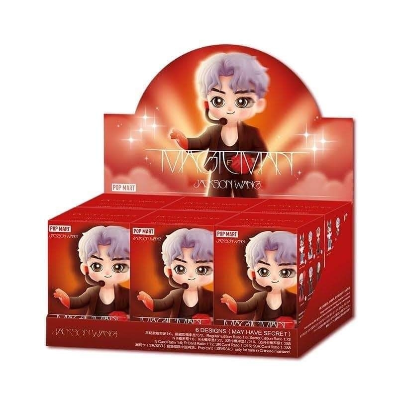 🔥 [ยก Box] พร้อมส่ง จากไทย 🇹🇭   กล่องสุ่ม Pop Mart Jackson Wang Magic Man Series Figures 💯