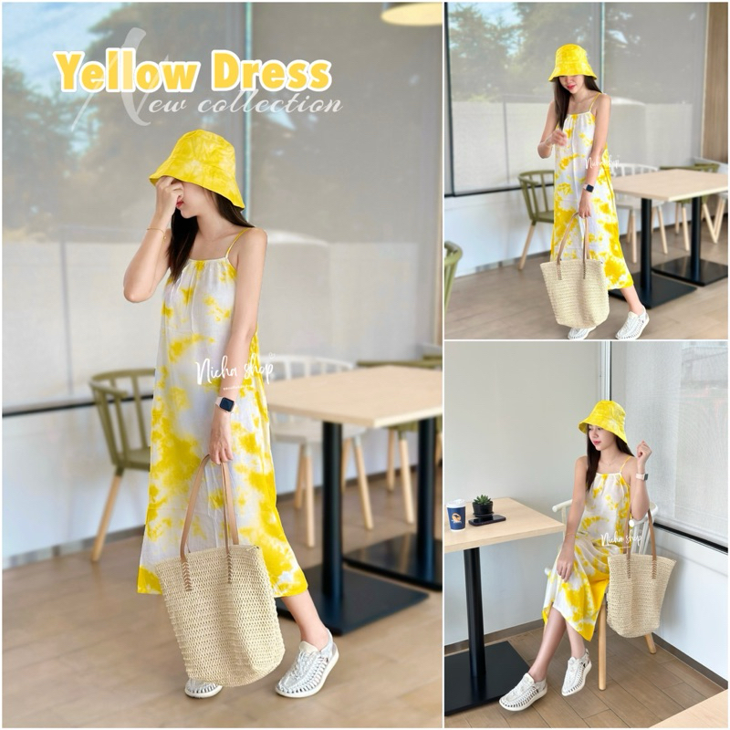 ชุดเดรสผ่าหลังมัดย้อม - รูปที่ 4