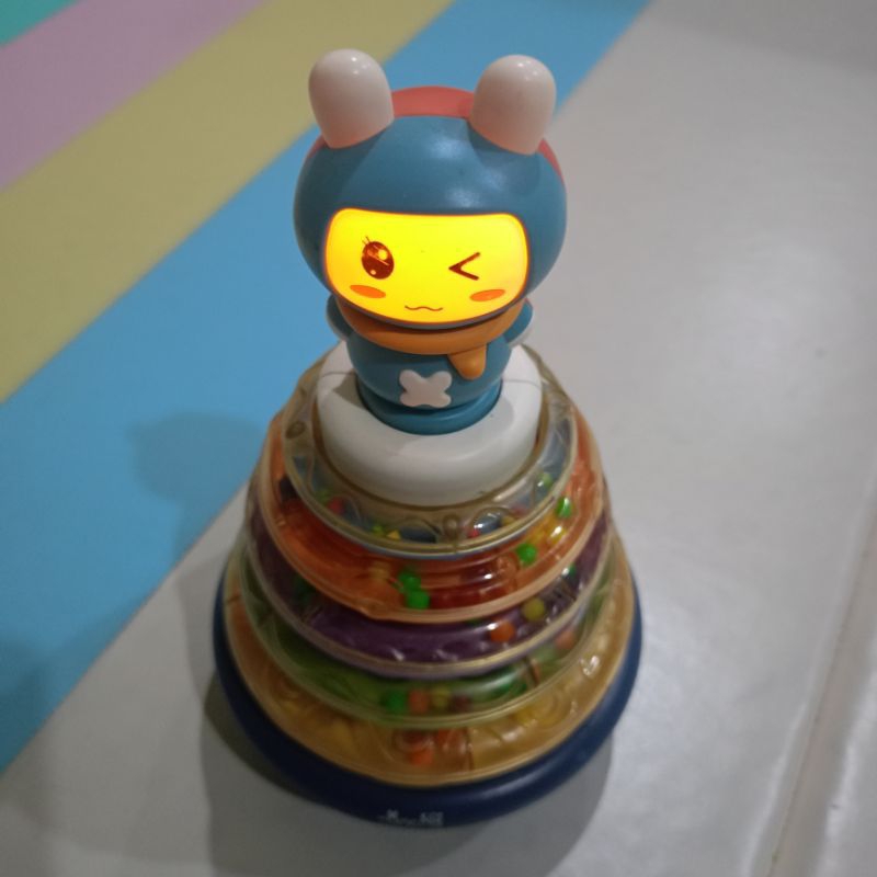 ของเล่น เสริมพัฒนาการ ห่วงโยน หัดจำแนก ของเล่นมีเสียง  มีไฟ ดนตรี เขย่ามีเสียง Tumama(มือสอง)