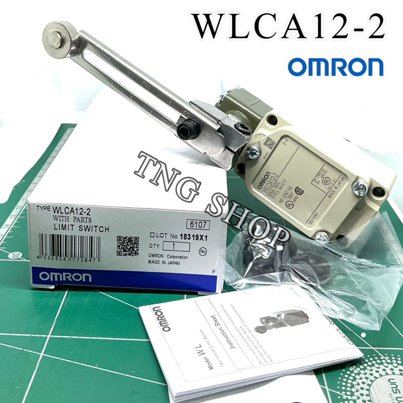 LIMIT SWITCH ลิมิตสวิตช์ รุ่น WLCA12-2 Omron แท้ JAPAN รุ่นปรับได้ อย่างดี