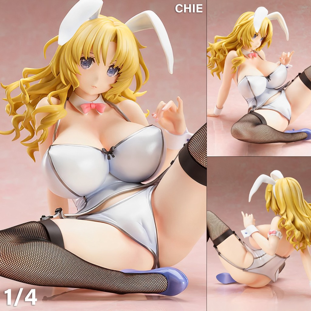 Figure ฟิกเกอร์ BINDing Ishikei อิชชิกิ Chie Bunny จิเอะ บันนี่ 1/4 ชุดกระต่าย Native Suit Style Rab