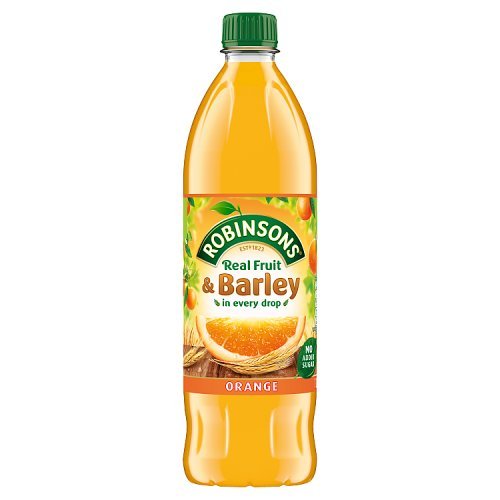 ROBINSON'S Original Orange & Barley Squash / Cordial - 1000ml / 1L