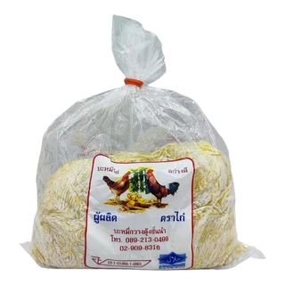 บะหมี่ไข่ แผ่นเกี๊ยว อย่างดี ตรา ไก่ ขนาด 500 กรัม (10 ก้อน)