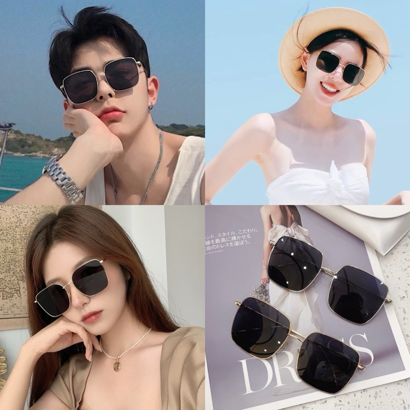 New item glasses แว่นตาแฟชั่น ทรงสี่เหลี่ยม ร้านในไทย [[สินค้าพร้อมส่ง]] ไม่รวมกล่อง
