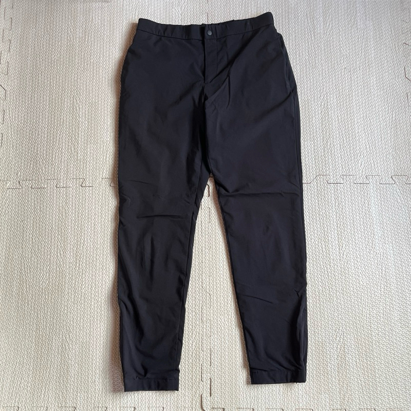 Uniqlo กางเกง Ezy Heattech 2 Way Smart Ankle Pants สีดำ Size L หญิง มือ2