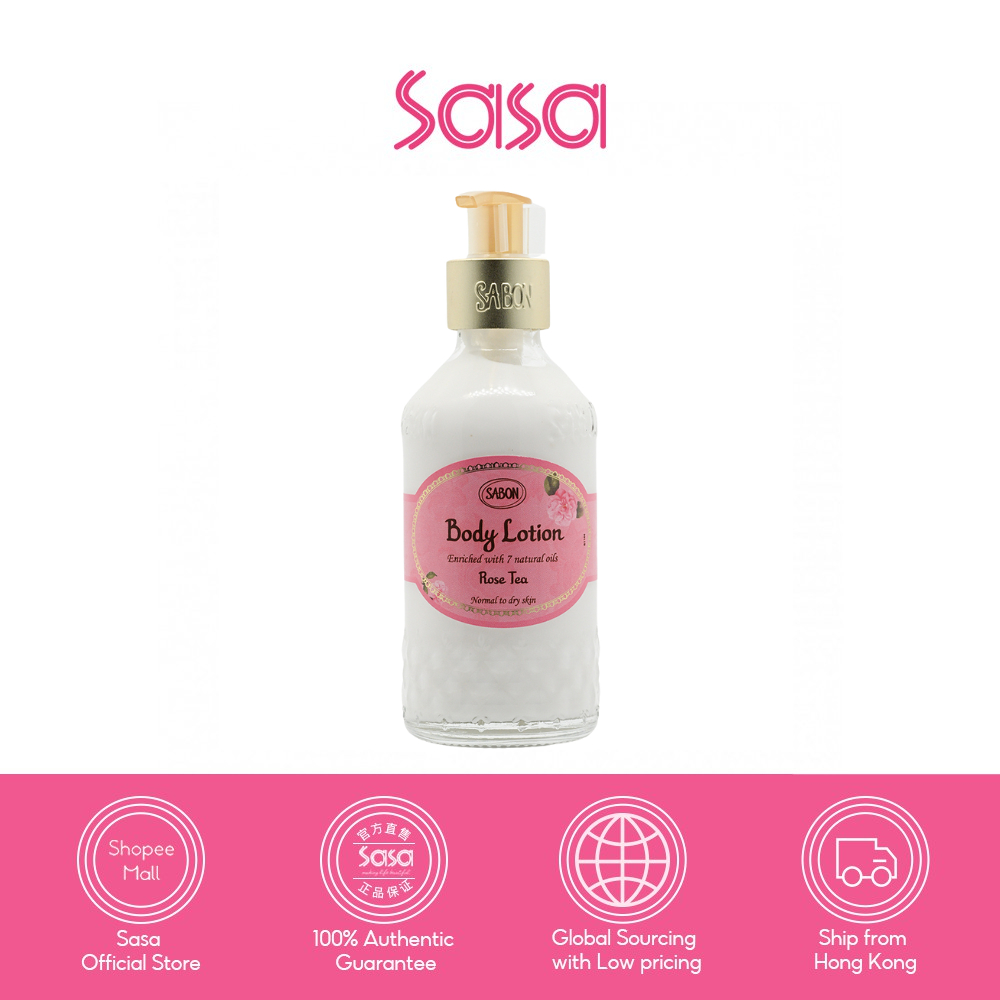 Sabon Body Lotion Rose Tea 200ml