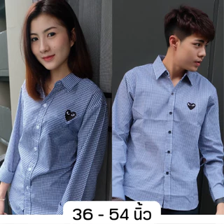 takayay brand เสื้อเชิ๊ต สก๊อตเล็กใจดำ **เช็คขนาดจากตางรางไซซ์ของทางร้านเท่านั้น** เสื้อเชิ้ตลายสก๊อต ผ้าคอตตอนทวิล