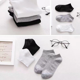 ถุงเท้าข้อสั้น ชุดหนึ่งมี 10คู่ ใส่สบาย ถุงเท้าใส่ทำงาน No.89