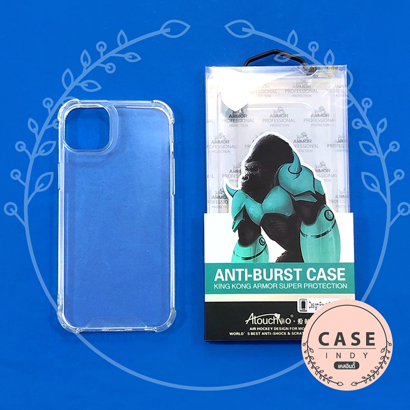 เคสใส ขอบนิ่มหลังแข็งมุมกันกระแทก คิงคอง ซัมซุง A02 A02s A03 A03s A05 A05s A12 และรุ่นอื่นๆ