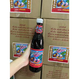 [มีสินค้าพร้อมส่ง]ซีอิ๊วเค็ม ซอสถั่วเหลือง ตรา เป็ด หรือ นกคู่ ขนาด 530 มล. Soy Bean Sauce