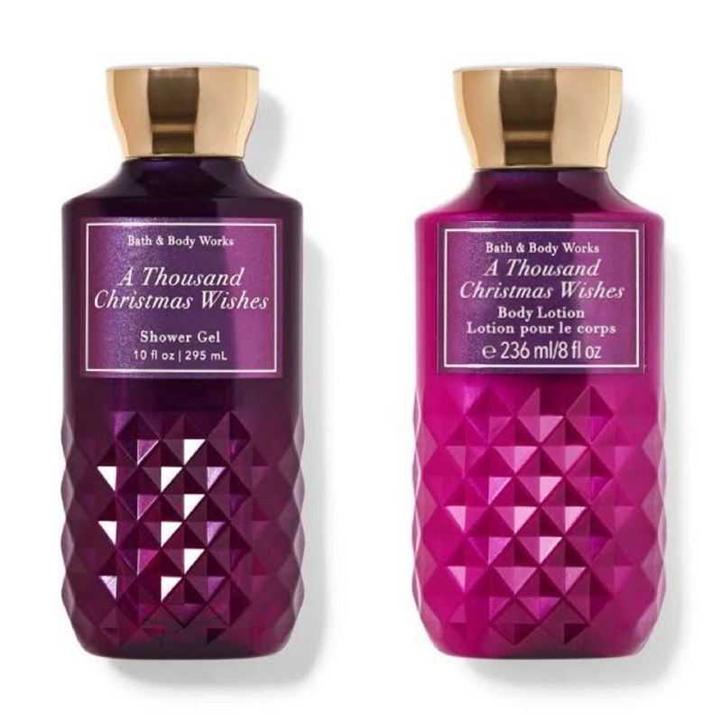 A THOUSAND Christmas Wishes แท้ % Bath & body works