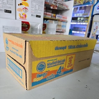 นมโฟร์โมสต์โอเมก้าโกลด์ รสจืด 180ml. 24 กล่อง/ลัง ล็อคใหม่