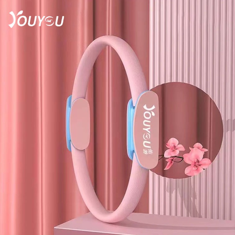 YOUYOU ห่วงพิลาทิสลดน่อง ห่วงพิลาทิส อุปกรณ์ออกกำลังกายพิลาทิส ลดไขมันที่ขา
