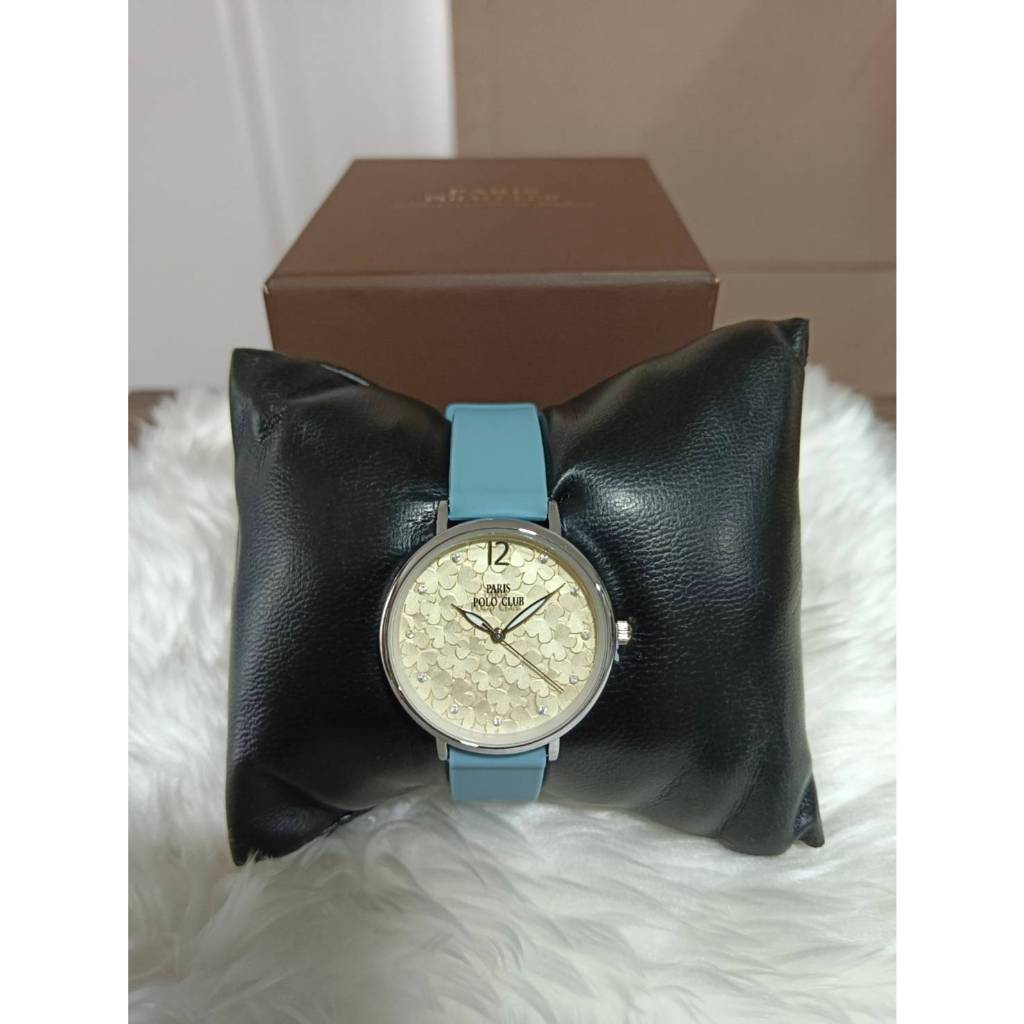 พร้อมส่งนาฬิกาข้อมือผู้หญิง Paris Polo Club (พร้อมส่งแท้100%)