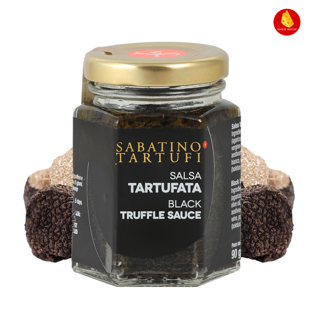 ซอสทรัฟเฟิล Sabatino Black Truffle Paste 5% ทรัฟเฟิลเพส เข้มข้น ทรัฟเฟิลดำ