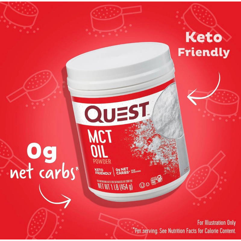 (454 G)  Quest Nutrition MCT Oil, 1 Pound