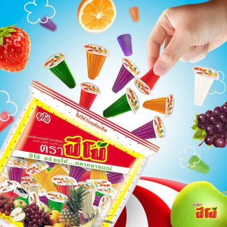 NP ( 1 ถุง ) 🍮PIPO 🍬ปีโป้ เยลลี่ปีโป้ เยลลี่ ขนมเยลลี่ เยลลี่รวมรสผลไม้ ขนมยกแพ็ก อร่อยได้ หลากหลายอารมณ์ ปีโป้