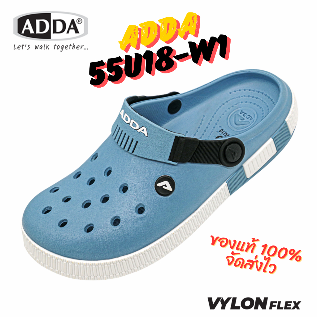 ADDA 55U18-M1 Size 4-6 ของแท้ “รองเท้าหัวโตที่ทนทานและสนับสนุนการเดินอย่างมีประสิทธิภาพ”