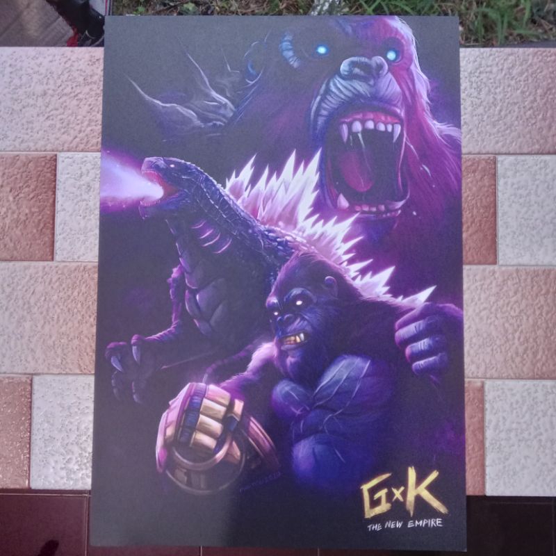 โปสเตอร์หนัง Fanart Poster Godzilla x Kong The New Empire