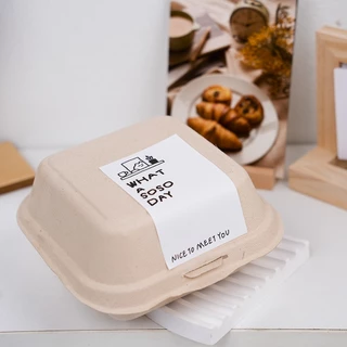 สติ๊กเกอร์แถบยาวติดกล่องสินค้าขนาด 6x10 cm. สติ๊กเกอร์ตกแต่งกล่องขนม สไตล์ญ๊่ปุ่น จำนวน 50 ชิ้น มีแบ่งขาย