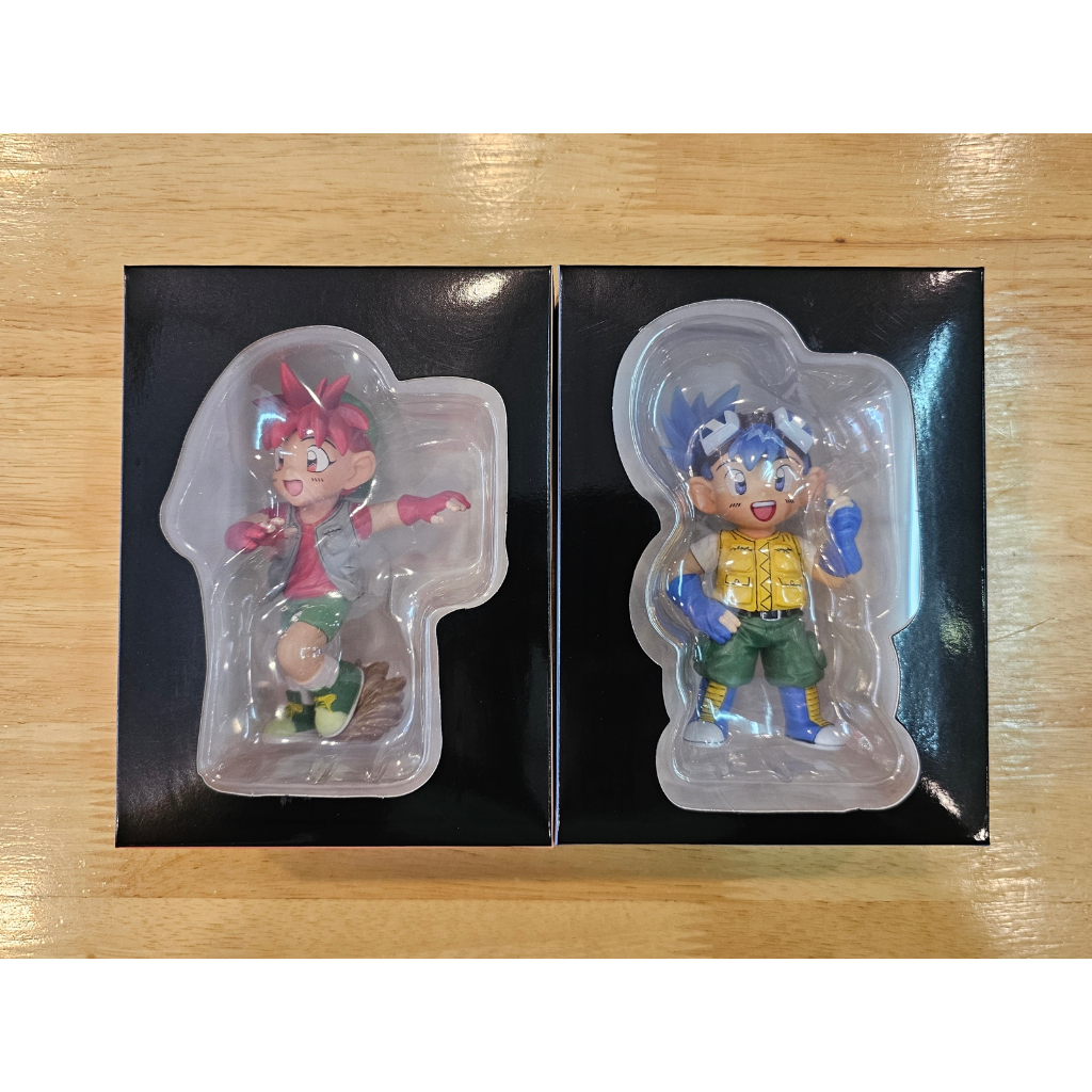 Bakusou Kyoudai Let's & Go Go Seiba & Seiba Retsu Figure