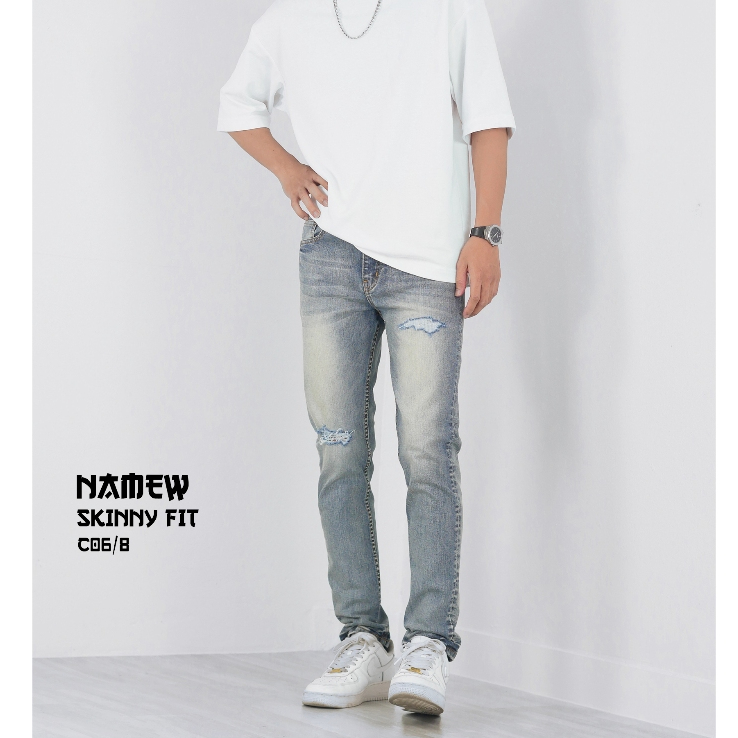 Super Skinny Jeans กางเกงยีนส์ทรงเดฟ 2 สี