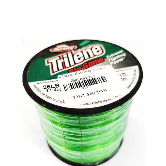 สายเอ็นตกปลา เอ็น ไทริน Berkley Trilene Biggame เอ็นเต็ม