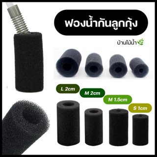 ฟองน้ำกันลูกกุ้ง ฟองน้ำกันกุ้ง ฟองน้ำเครื่องกรอง ฟองน้ำกันสิ…