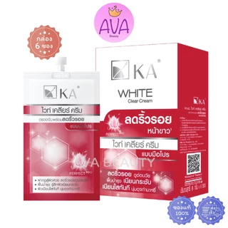 (6ซอง/กล่อง) KA WHITE เคเอ ไวท์ ครีมซอง รวม