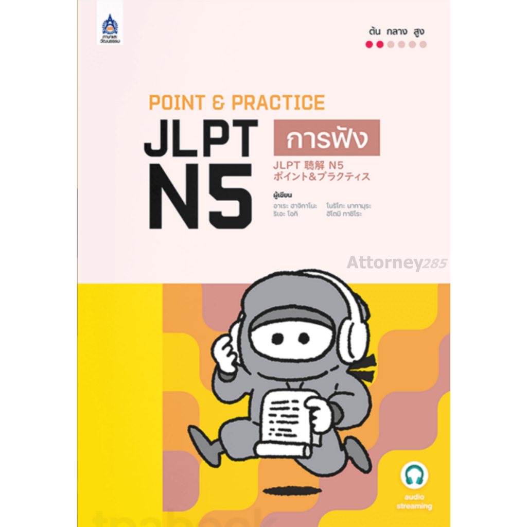 Point & Practice JLPT N5 การฟัง และ การอ่าน