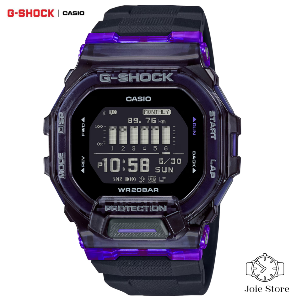 G-shock  รุ่น GBD-200SM-1A6DR Casio นาฬิกาข้อมือ ของแท้ ประกันศูนย์ CMG