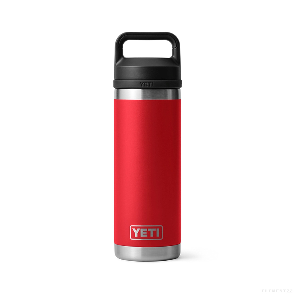 YETI เยติ กระบอกน้ำเก็บความเย็น รุ่น RAMBLER 18 OZ BOTTLE CHUG RESCUE RED