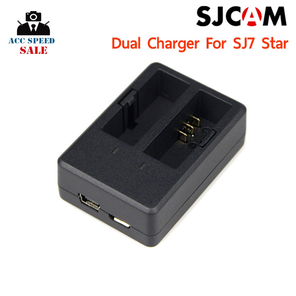 SJCAM DUAL-SLOT CHARGER FOR SJ7 Star แท่นชาร์จคู่