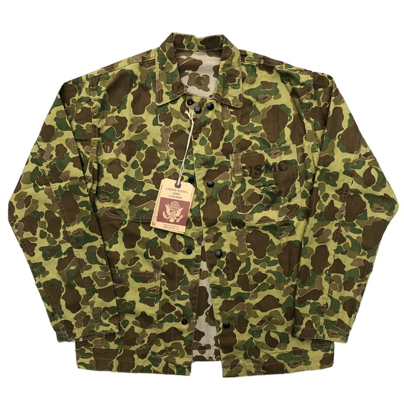 BRONSON USMC P-42 HBT CAMO JACKET WWII PATTEERN