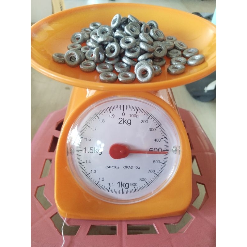 ตะกั่วกลมถ่วงข่าย มอง ตะคัด เบอร์3