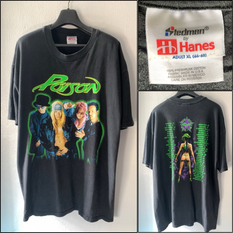 เสื้อวง Poison 2001 ของแท้ (มือสอง)