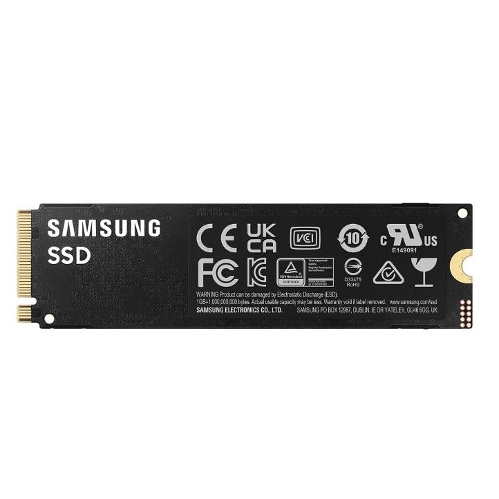 4 TB SSD (เอสเอสดี) SAMSUNG 990 PRO - PCIe 4x4/NVMe M.2 2280 (MZ-V9P4T0BW)