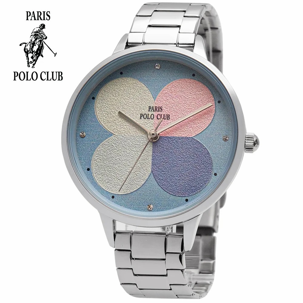 นาฬิกา นาฬิกาข้อมือผู้หญิง ประกัน1 ปี แบรนด์ Paris polo club PPC-220532L