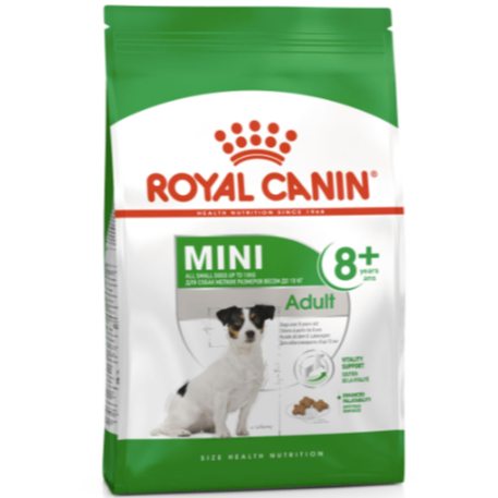 Royal Canin Petshop Mini Adult 8+ 2 kg. อาหารเม็ด สำหรับสุนัขโตพันธุ์เล็ก