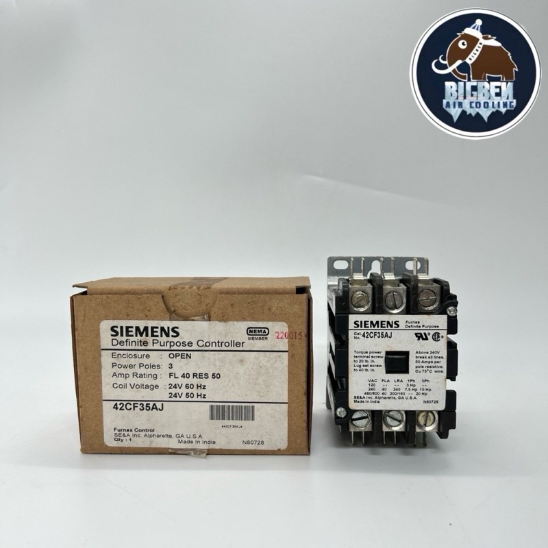 MACNETIC แม๊คเนติกแอร์ Siemens (Furnas)ขนาด 3P25A และ 3P40A Made in India 🇮🇳