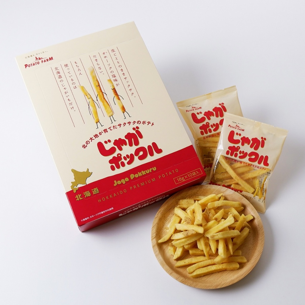 Potato Farm มันฝรั่งอบกรอบ จากฮอกไกโด 18g x 10 ซอง ของแท้จากญี่ปุ่น